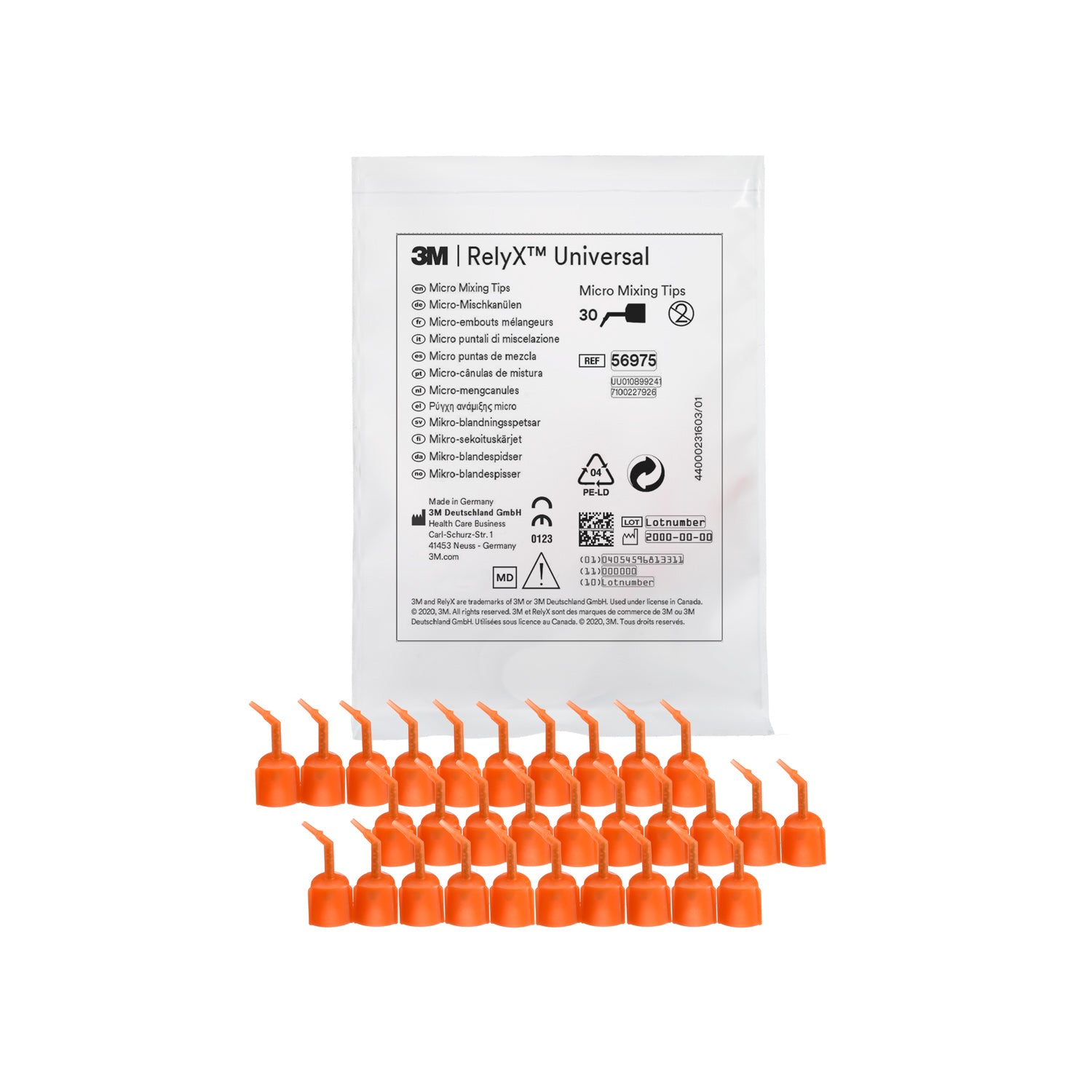 3M ESPE 56975 RelyX Universal Micro Dental Mixing Tips 30/Pk 3M ESPE 56975 RelyX Universal Micro Dental Mixing Tips 30/Pk